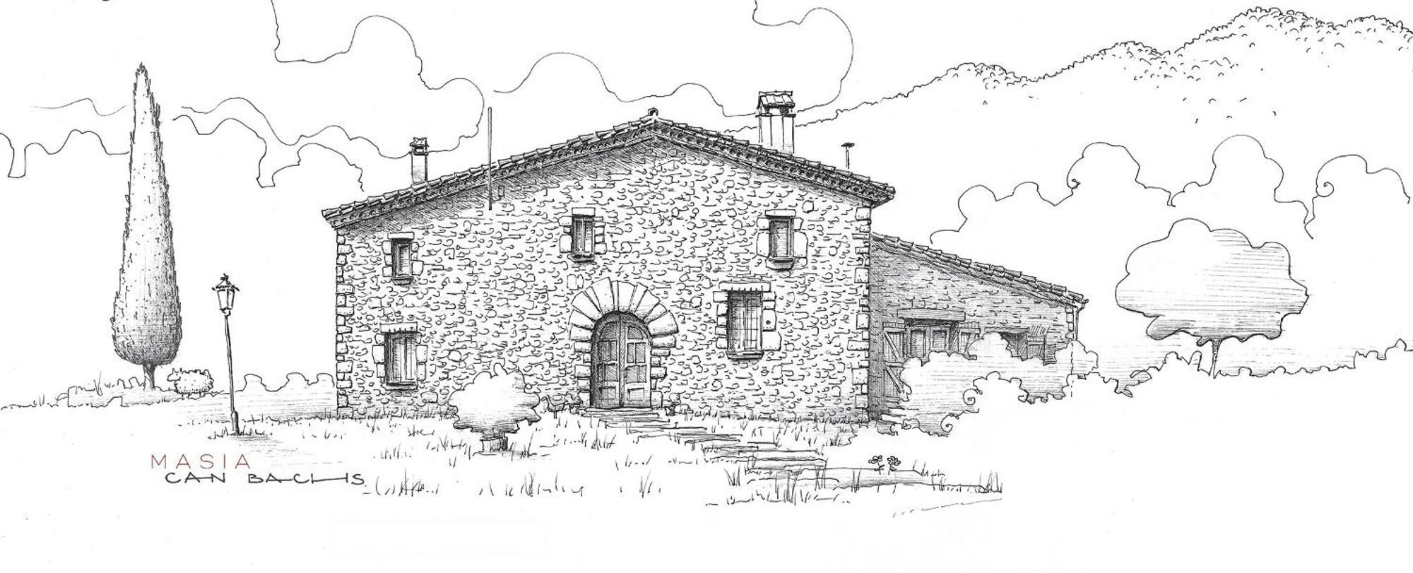 Masia Can Bachs Sant Pere de Vilamajor Dış mekan fotoğraf